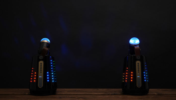 Modular Moving Light Speaker