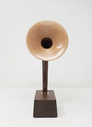 No Power Wood Speaker