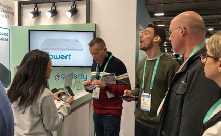 Wireless Keyboard for the Blind