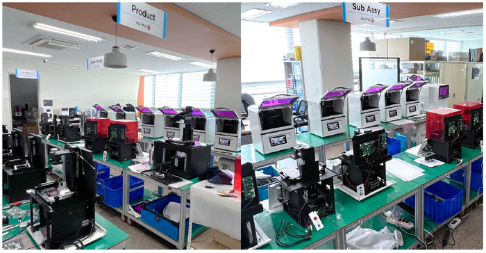 Korea’s First Developer & Manufacturer of DLP 3D Printers
